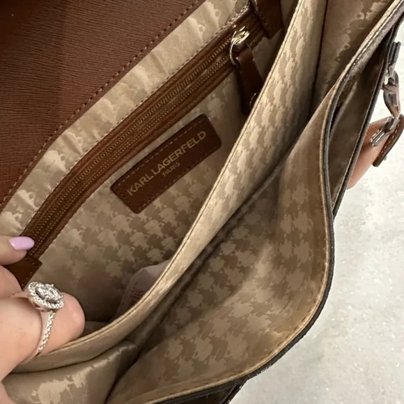 NWT Karl Lagerfeld crossbody shoulder bag - Picture 15 of 15